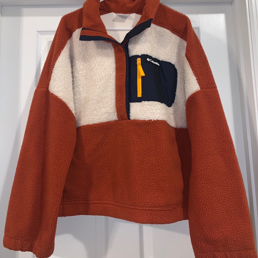 Ladies Columbia Lodge Sherpa Pullover